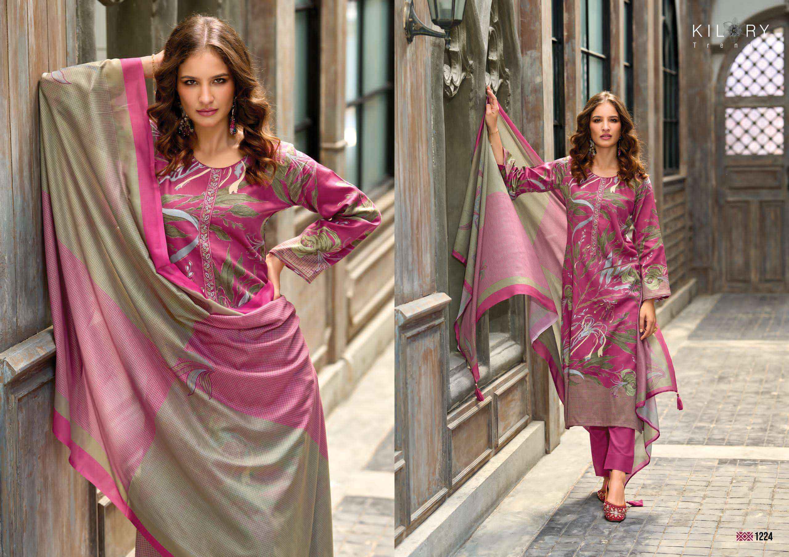 Kilory Trends Mannat Wholesale Jam Cotton Dress Material ( 4 pcs Catalogue )