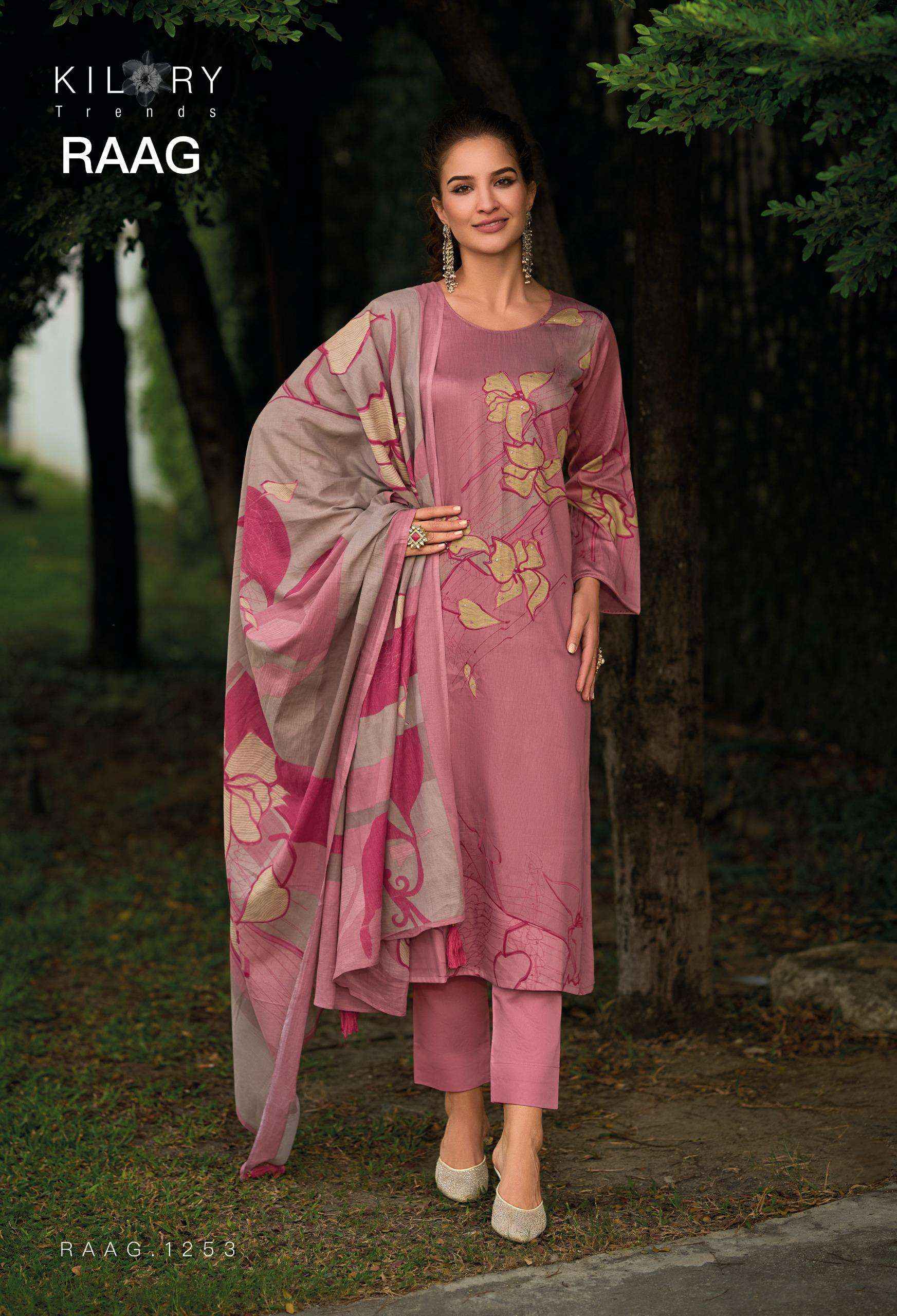 KILORY TRENDS RAAG JAM COTTON SUIT WHOLESALE PRICE ( 4 PCS CATALOGUE )