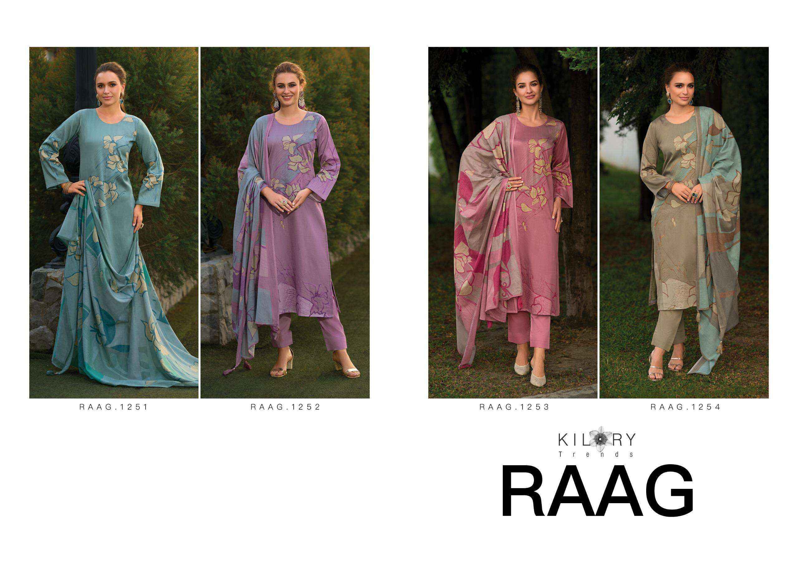 KILORY TRENDS RAAG JAM COTTON SUIT WHOLESALE PRICE ( 4 PCS CATALOGUE )
