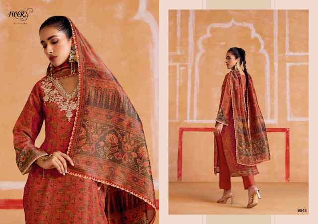Kimora Heer Nayaab Musline Dress Material Wholesale Price ( 6 Pcs Catalog )