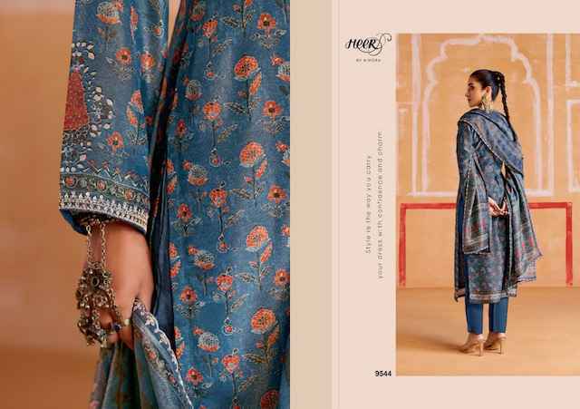 Kimora Heer Nayaab Musline Dress Material Wholesale Price ( 6 Pcs Catalog )