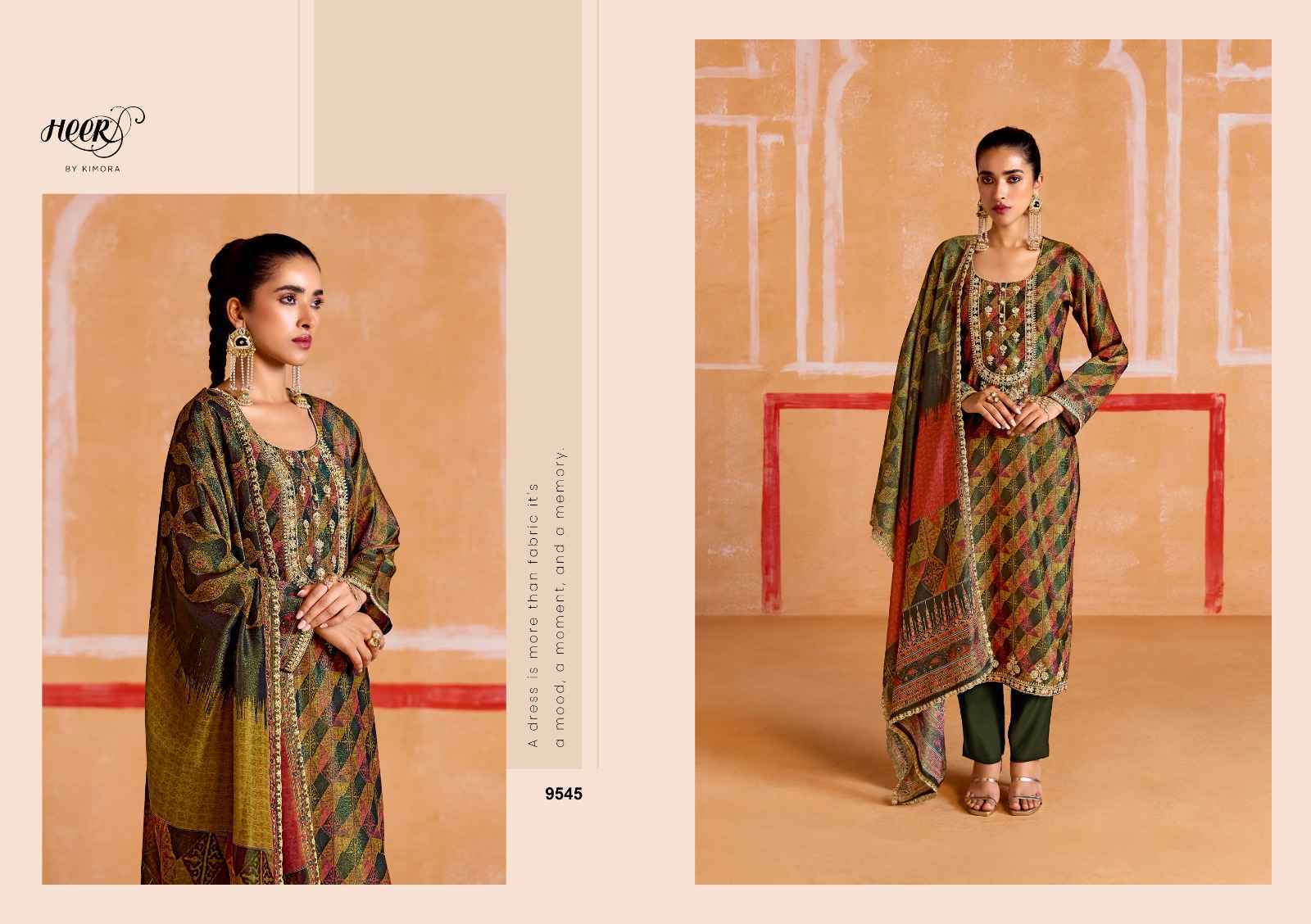 Kimora Heer Nayaab Musline Dress Material Wholesale Price ( 6 Pcs Catalog )