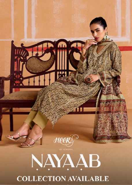 Kimora Heer Nayaab Musline Dress Material Wholesale Price ( 6 Pcs Catalog )
