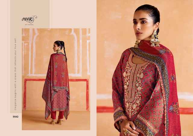 Kimora Heer Nayaab Musline Dress Material Wholesale Price ( 6 Pcs Catalog )