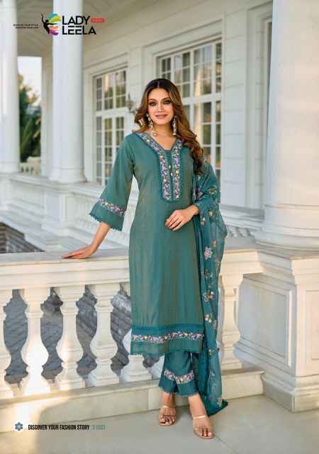 Lady Leela Aarfa Wholesale Readymade Pure Viscose Cotton Suits ( 6 pcs Catalogue )