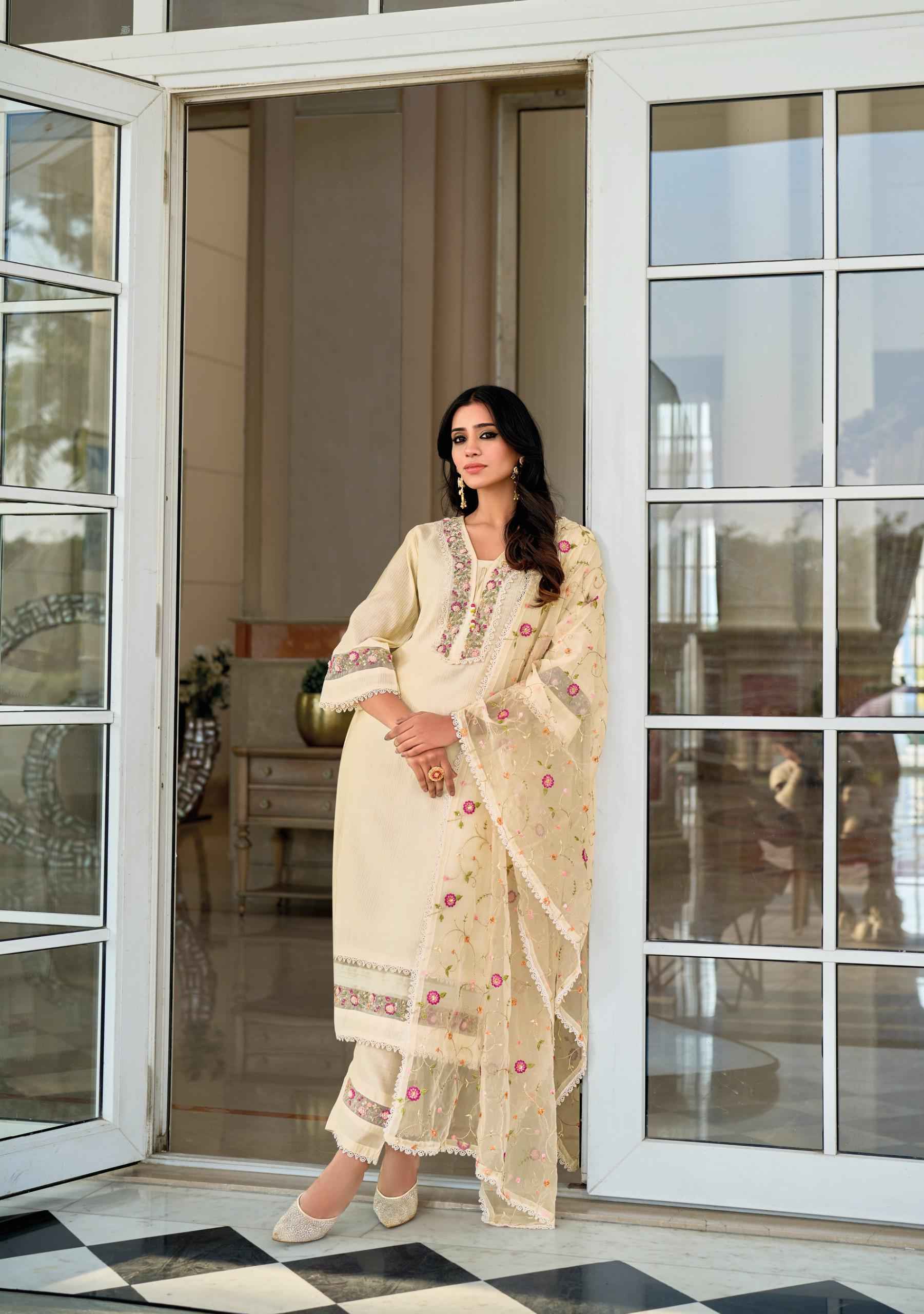 Lady Leela Aarfa Wholesale Readymade Pure Viscose Cotton Suits ( 6 pcs Catalogue )