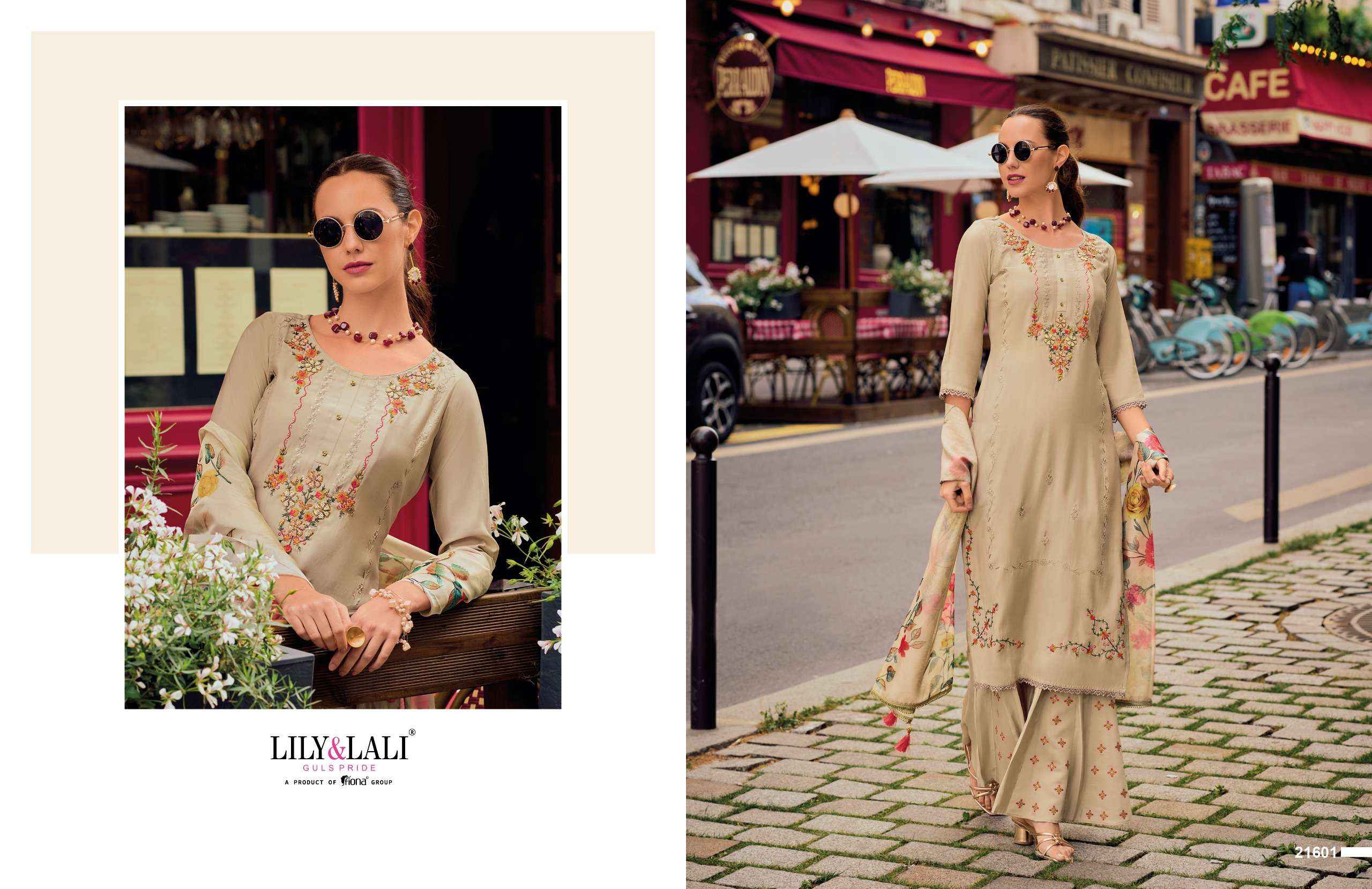 LILY AND LALI RIWAAZ VOL 2 WHOLESALE SILK DESIGNER READYMADE SUITS ( 6 PCS CATALOGUE )