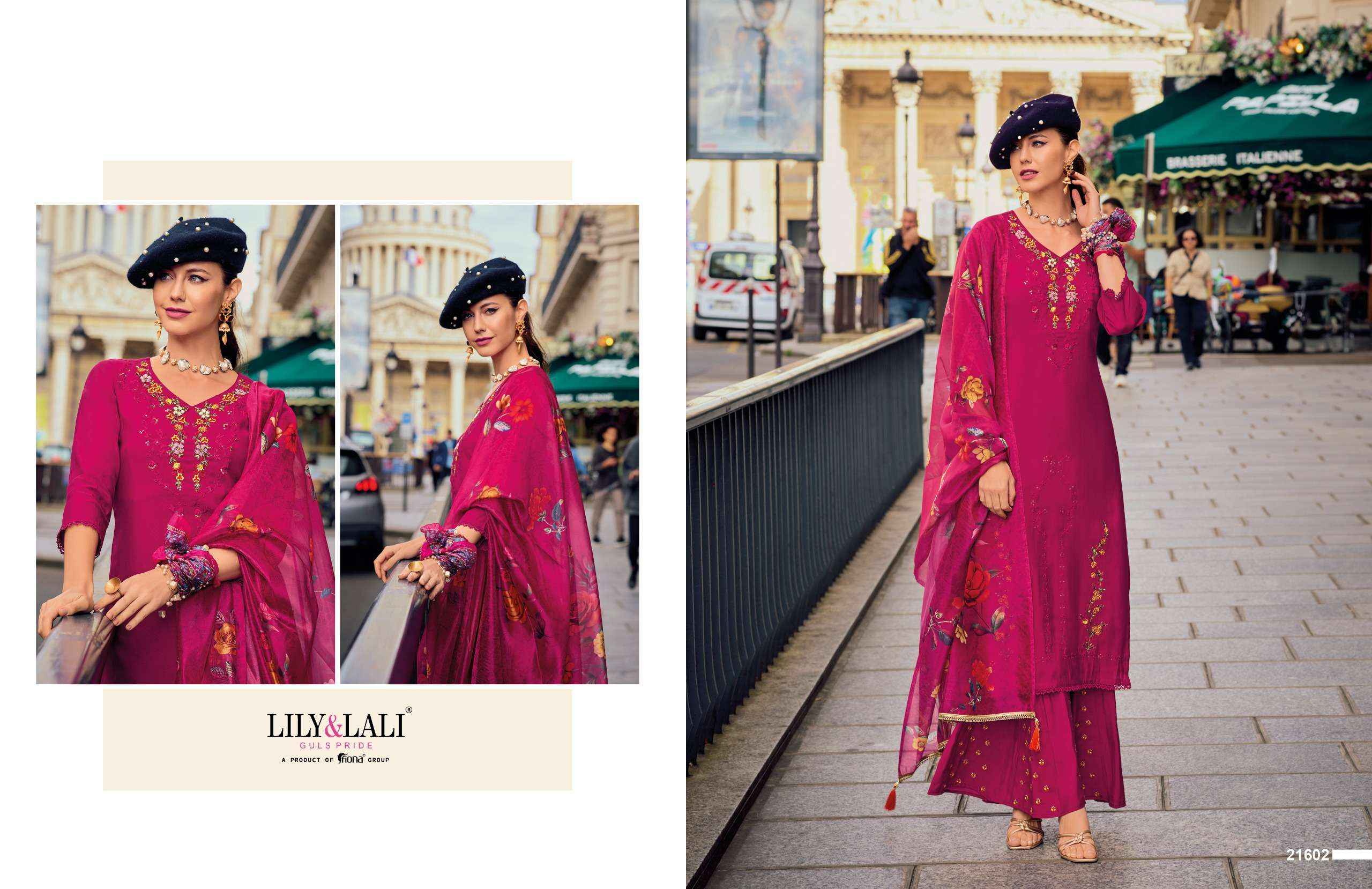 LILY AND LALI RIWAAZ VOL 2 WHOLESALE SILK DESIGNER READYMADE SUITS ( 6 PCS CATALOGUE )