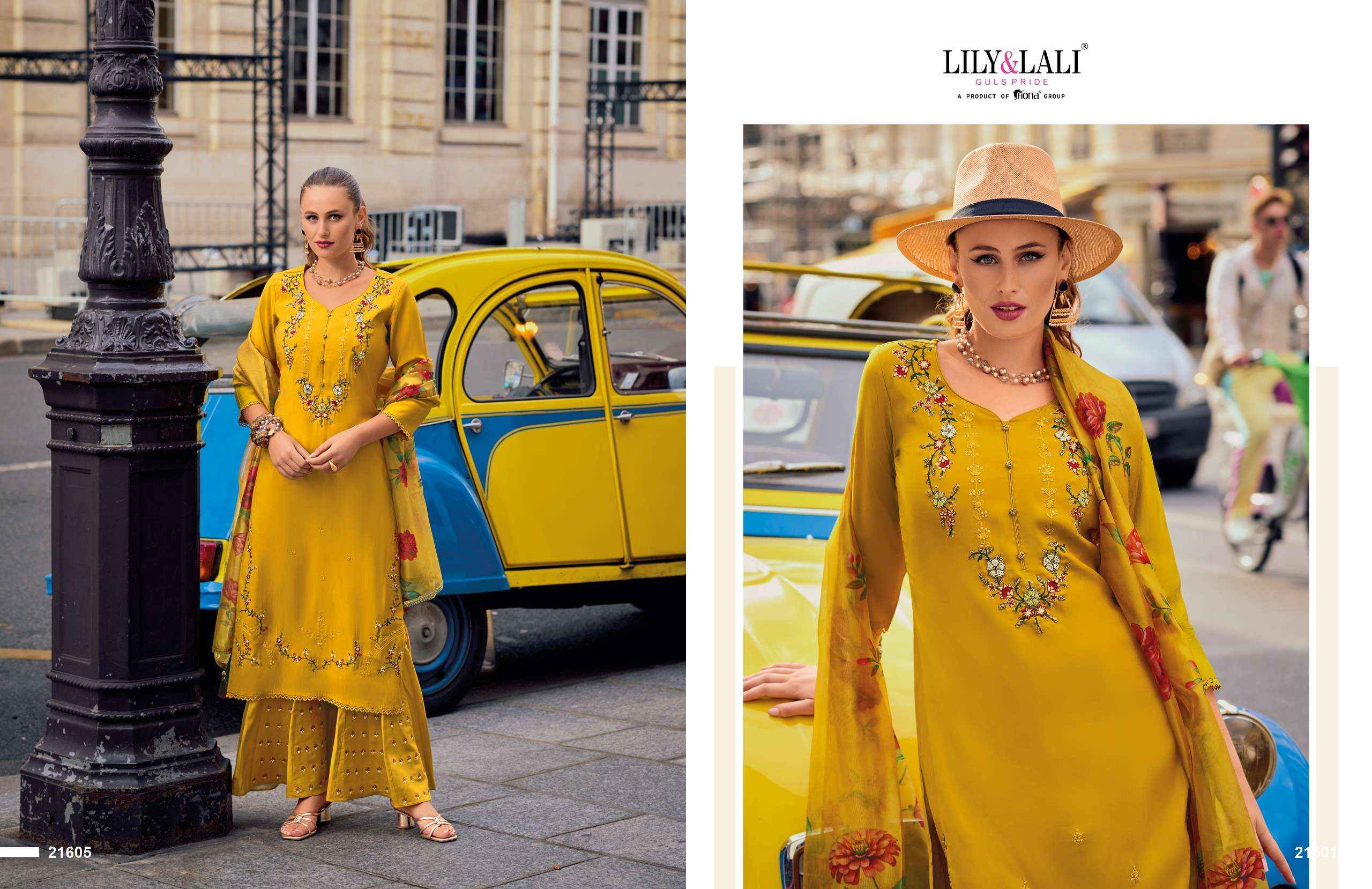LILY AND LALI RIWAAZ VOL 2 WHOLESALE SILK DESIGNER READYMADE SUITS ( 6 PCS CATALOGUE )