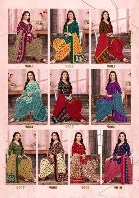 Miss World Choice Ikkat Special Vol 9 Wholesale Cotton Dress Material (10 pcs Catalogue )