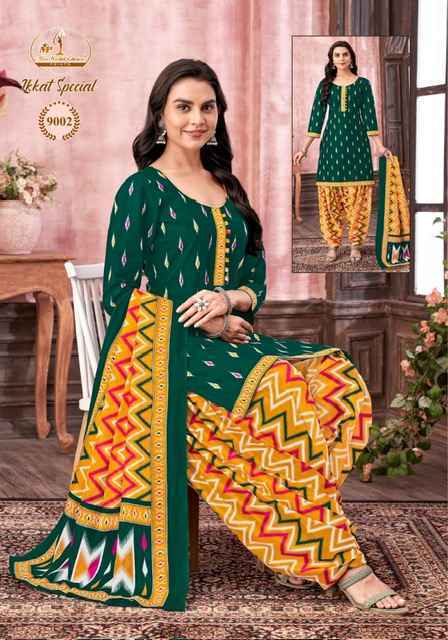 Miss World Choice Ikkat Special Vol 9 Wholesale Cotton Dress Material (10 pcs Catalogue )