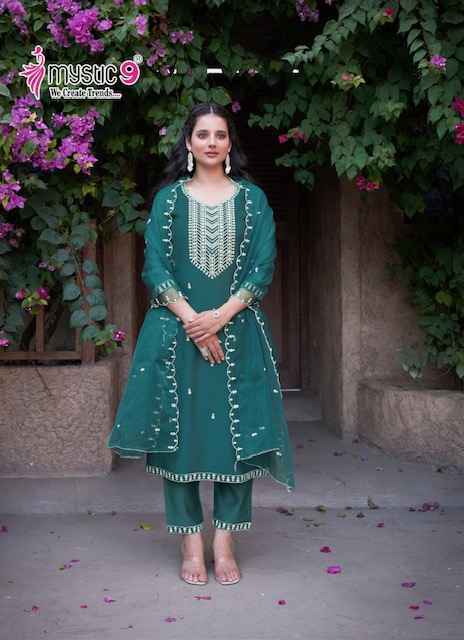 Mystic 9 Flora Vol 2 Viscouse Readymade Kurti Wholesale Price ( 8 Pcs Catalog )