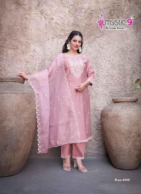 Mystic 9 Flora Vol 2 Viscouse Readymade Kurti Wholesale Price ( 8 Pcs Catalog )