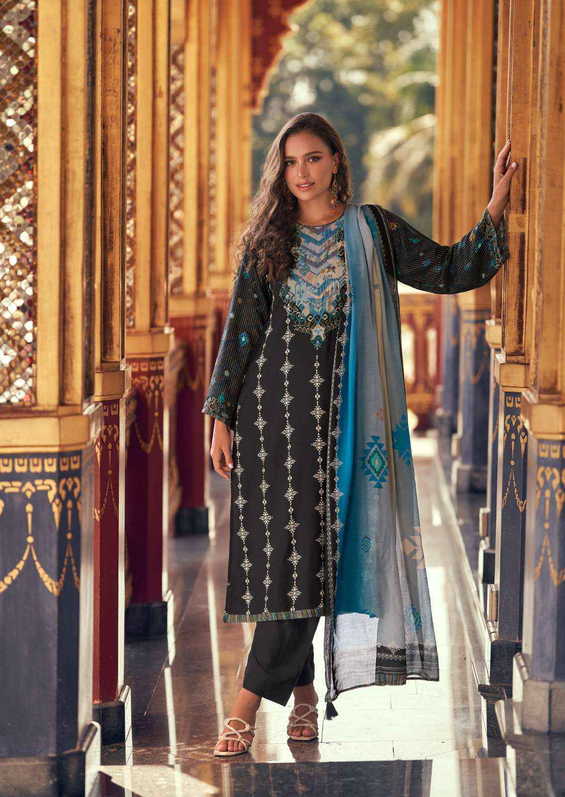 Sadhana Fashion Himani Wholesale Pure Muslin Silk Ladies Suit ( 6 Pcs Catalogue )