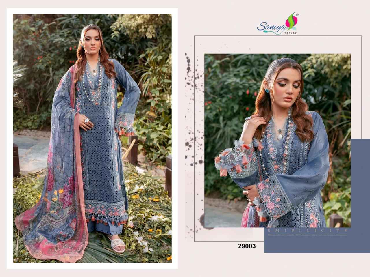 Saniya Adan Libas Chikankari 29 Wholesale Designer Pakistani Salwar Kameez ( 3 Pcs Catalogue )