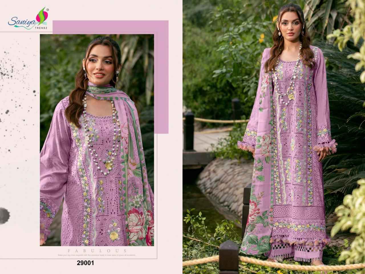 Saniya Adan Libas Chikankari 29 Wholesale Designer Pakistani Salwar Kameez ( 3 Pcs Catalogue )