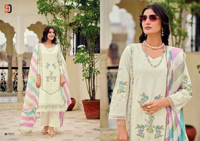 Shraddha Designer Mariya Wholesale Cotton Dress Material ( 4 pcs Catalogue )