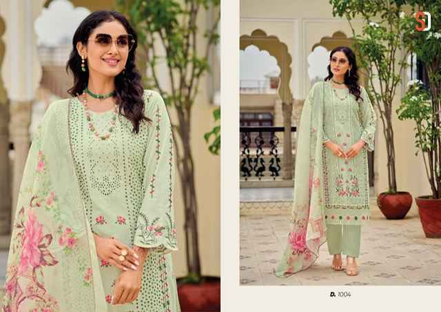 Shraddha Designer Mariya Wholesale Cotton Dress Material ( 4 pcs Catalogue )
