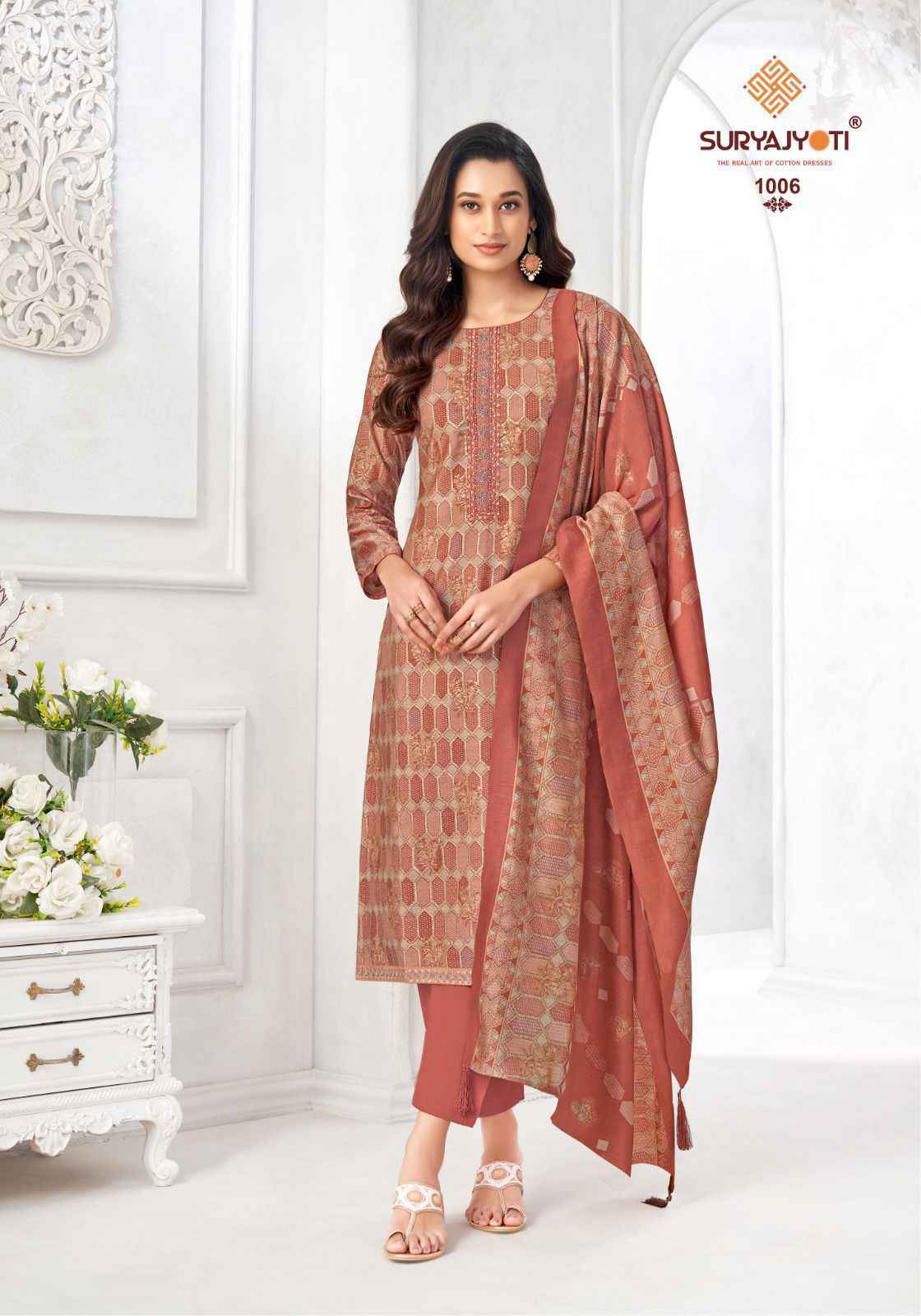 Suryajyoti Kuhu Vol 1 Wholesale Ladies Dress Material Online ( 8 Pcs Catalogue )