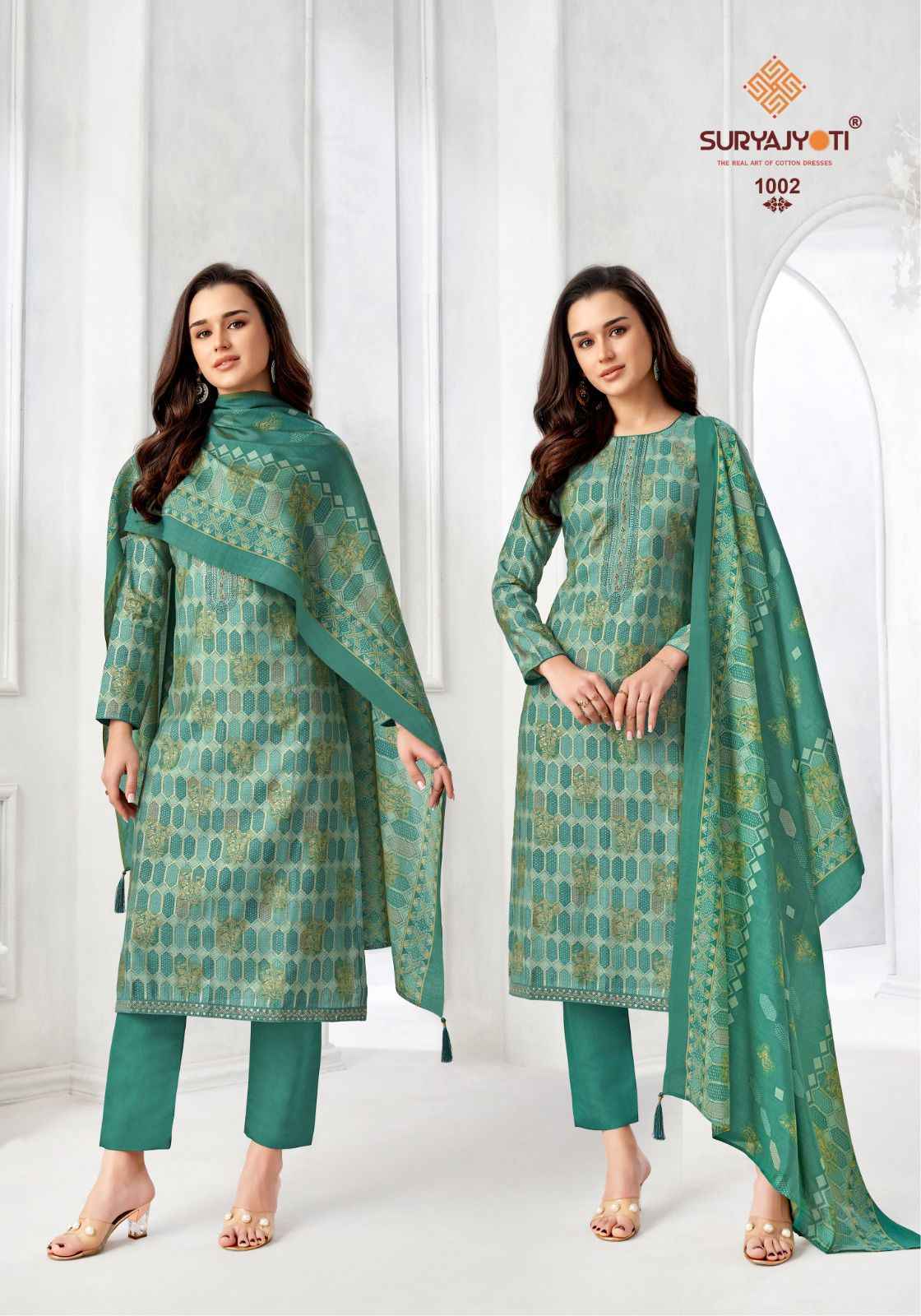 Suryajyoti Kuhu Vol 1 Wholesale Ladies Dress Material Online ( 8 Pcs Catalogue )