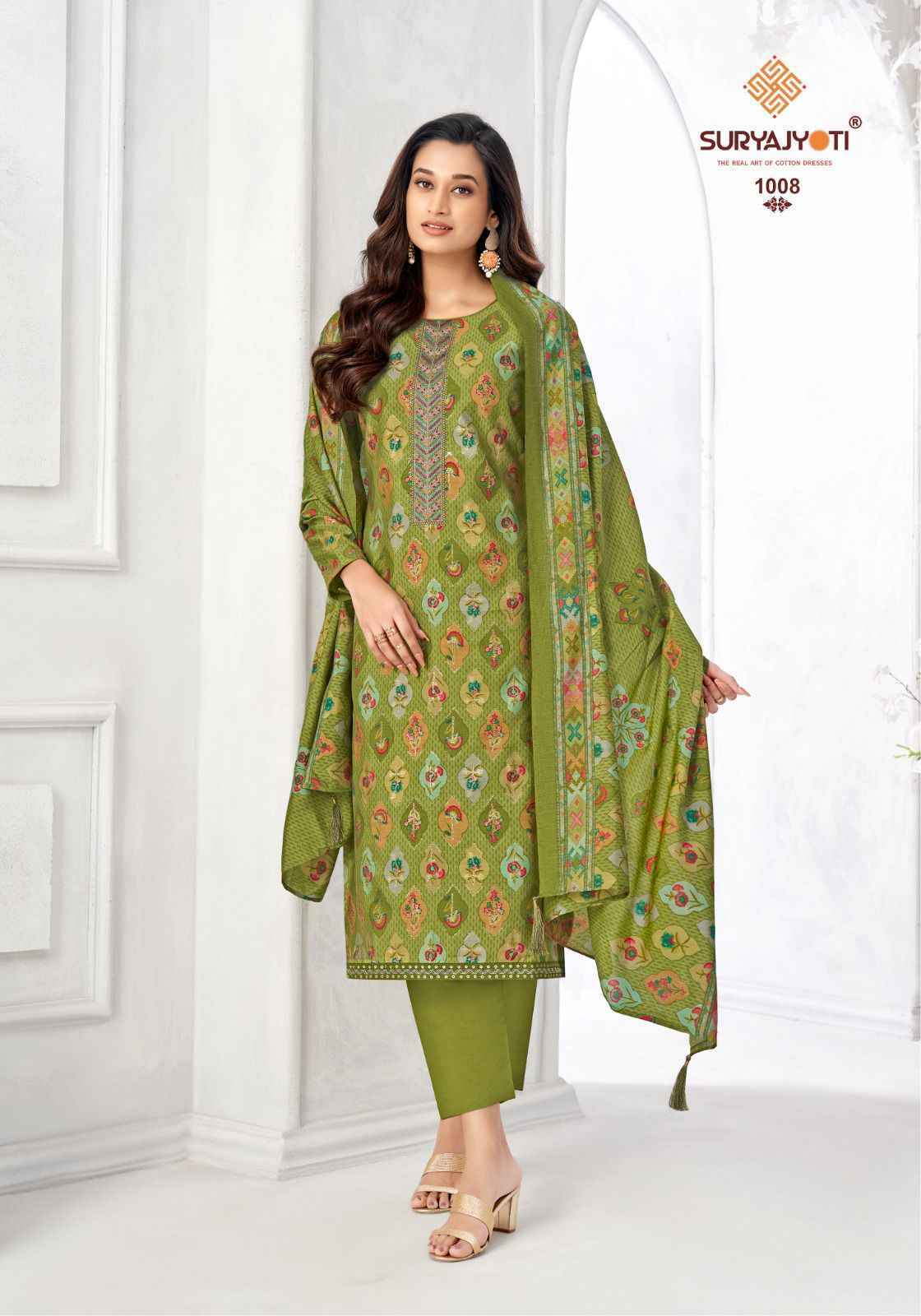 Suryajyoti Kuhu Vol 1 Wholesale Ladies Dress Material Online ( 8 Pcs Catalogue )