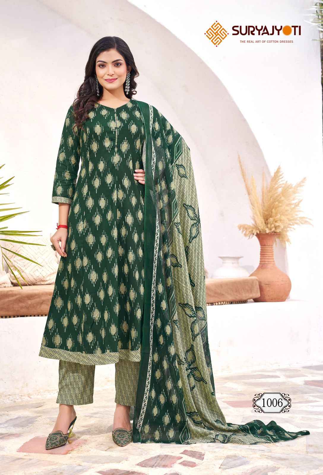 Suryajyoti Rashi Vol 1 Wholesale Cotton ReadyMade Suits Collection ( 8 Pcs Catalogue )