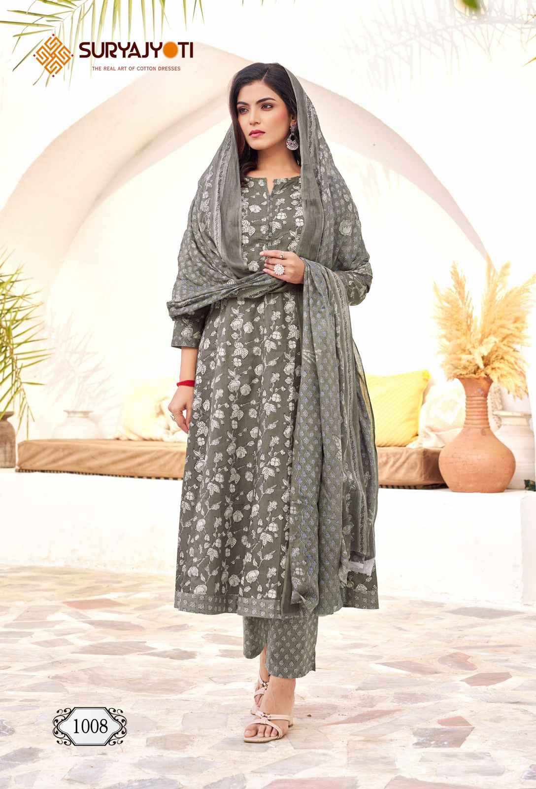 Suryajyoti Rashi Vol 1 Wholesale Cotton ReadyMade Suits Collection ( 8 Pcs Catalogue )