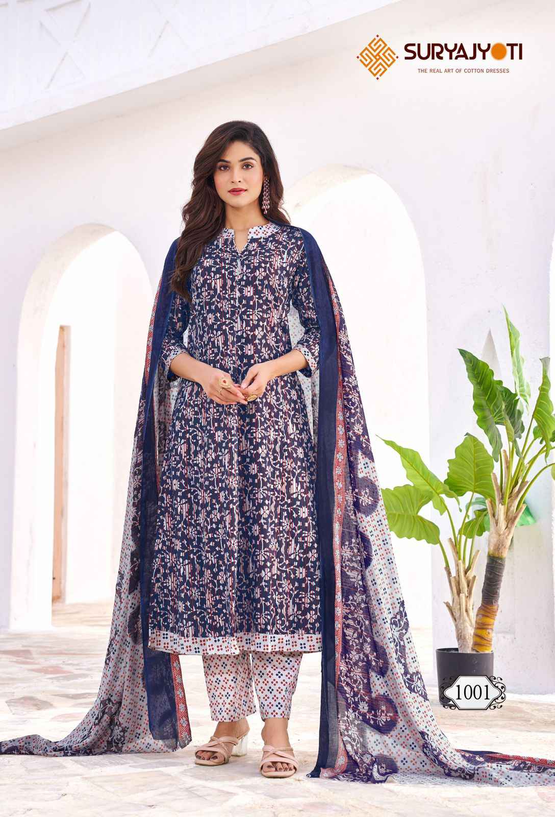 Suryajyoti Rashi Vol 1 Wholesale Cotton ReadyMade Suits Collection ( 8 Pcs Catalogue )