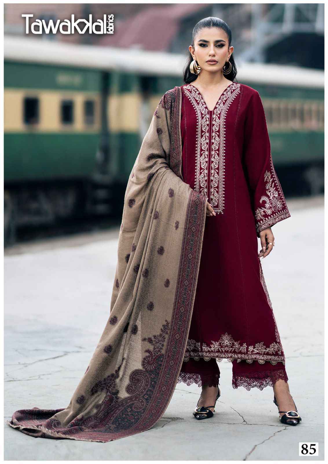 Tawakkal Fabrics Mehroz Vol 9 Wholesale Cotton Dress Material (10 pcs Catalogue )