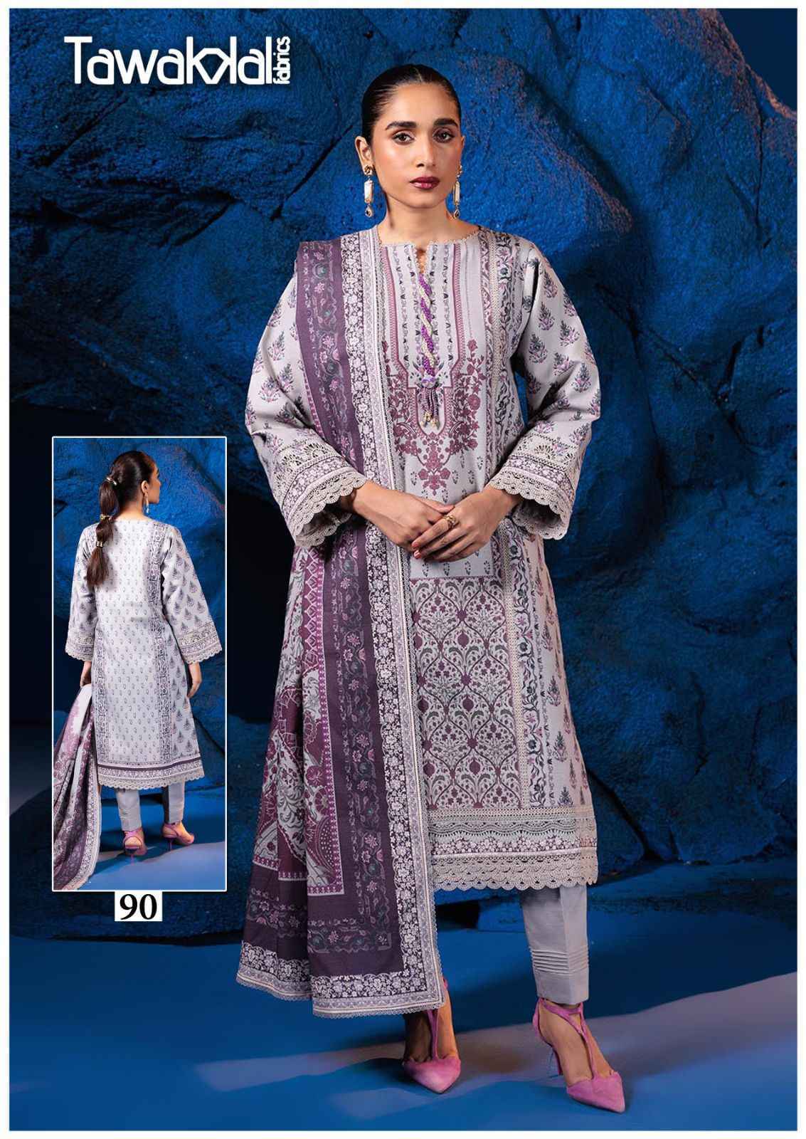 Tawakkal Fabrics Mehroz Vol 9 Wholesale Cotton Dress Material (10 pcs Catalogue )