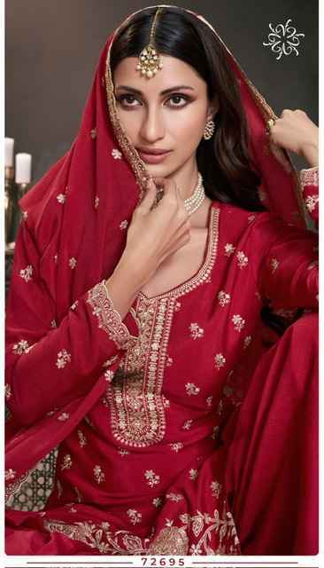 Vinay Fashion Kuleesh Saayori Chinon Dress Material Wholesale Price ( 6 Pcs Catalog )