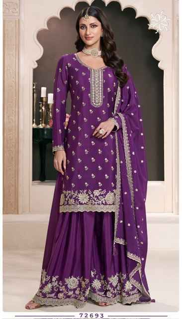 Vinay Fashion Kuleesh Saayori Chinon Dress Material Wholesale Price ( 6 Pcs Catalog )