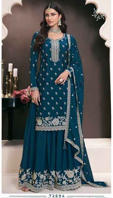 Vinay Fashion Kuleesh Saayori Chinon Dress Material Wholesale Price ( 6 Pcs Catalog )