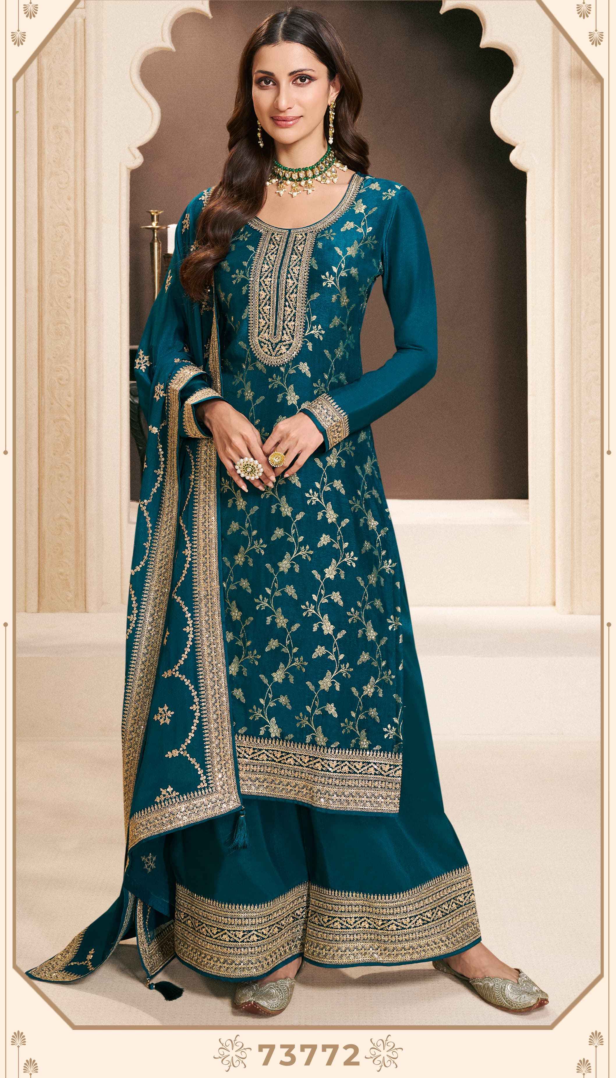 Vinay Kuleesh Khanak Wholesale Designer Dress Material ( 5 pcs Catalogue )