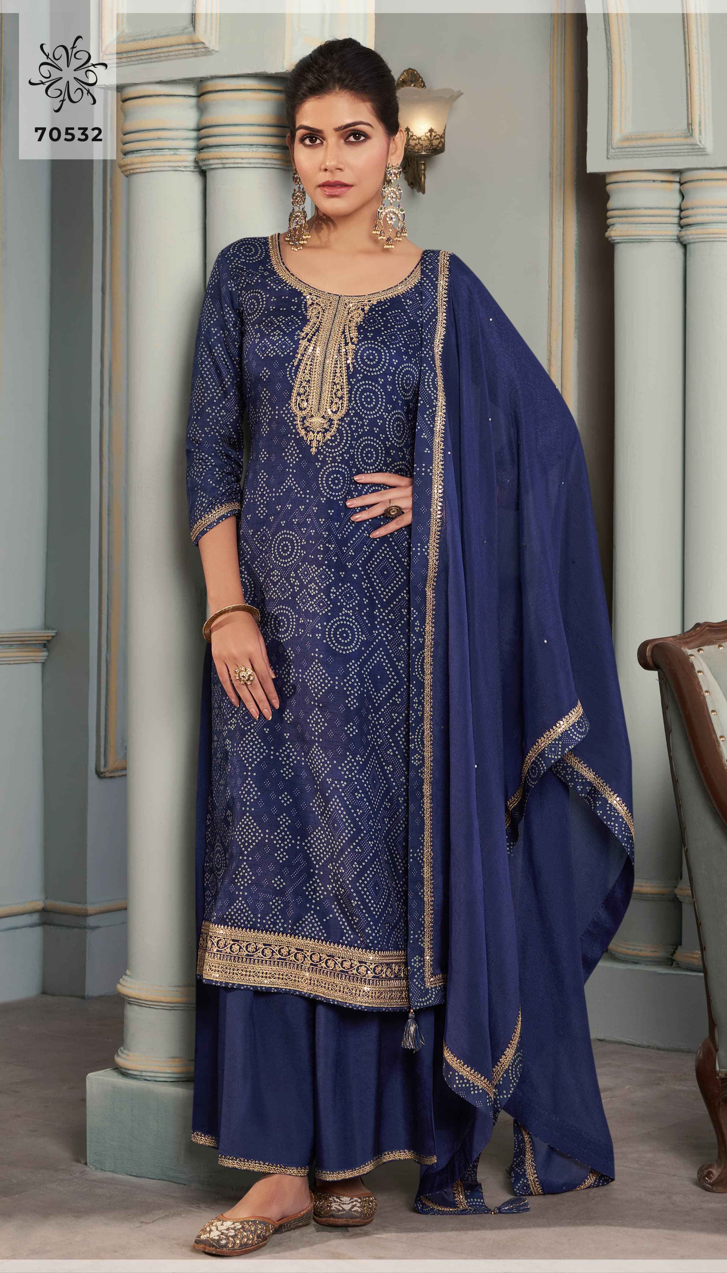 Vinay Kuleesh Stuti Wholesale Designer Salwar Kameez ( 4 Pcs Catalogue )