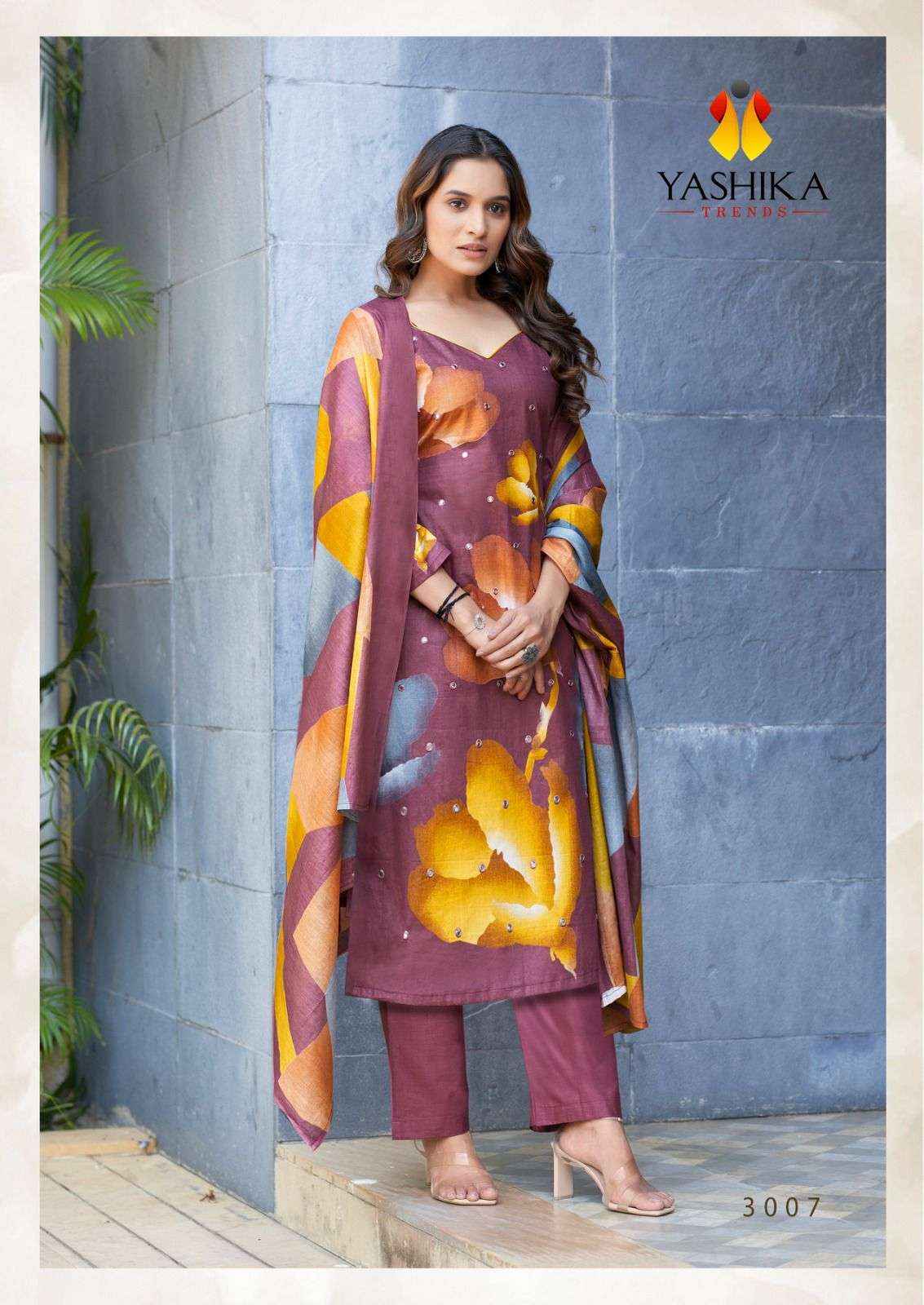 YASHIKA TRENDS DUA VOL 3 COTTON SALWAR KAMEEZ WHOLESALE PRICE ( 8 PCS CATALOGUE )