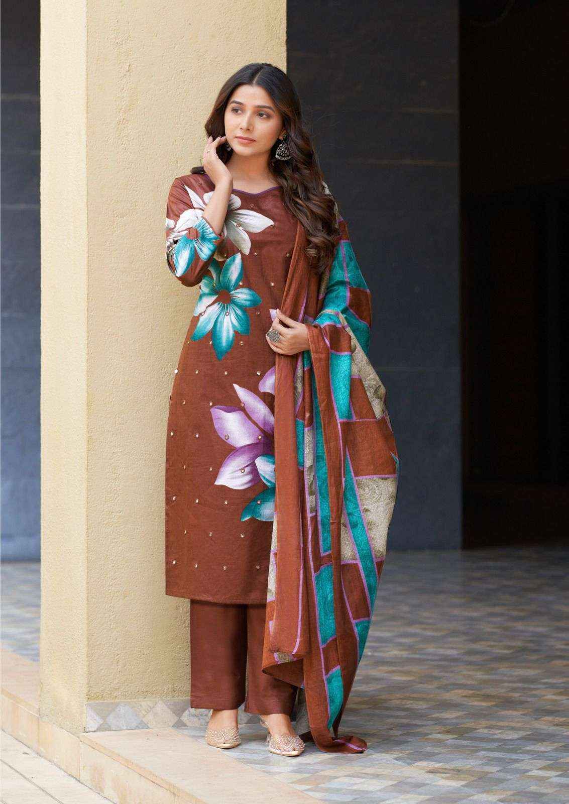 YASHIKA TRENDS DUA VOL 3 COTTON SALWAR KAMEEZ WHOLESALE PRICE ( 8 PCS CATALOGUE )