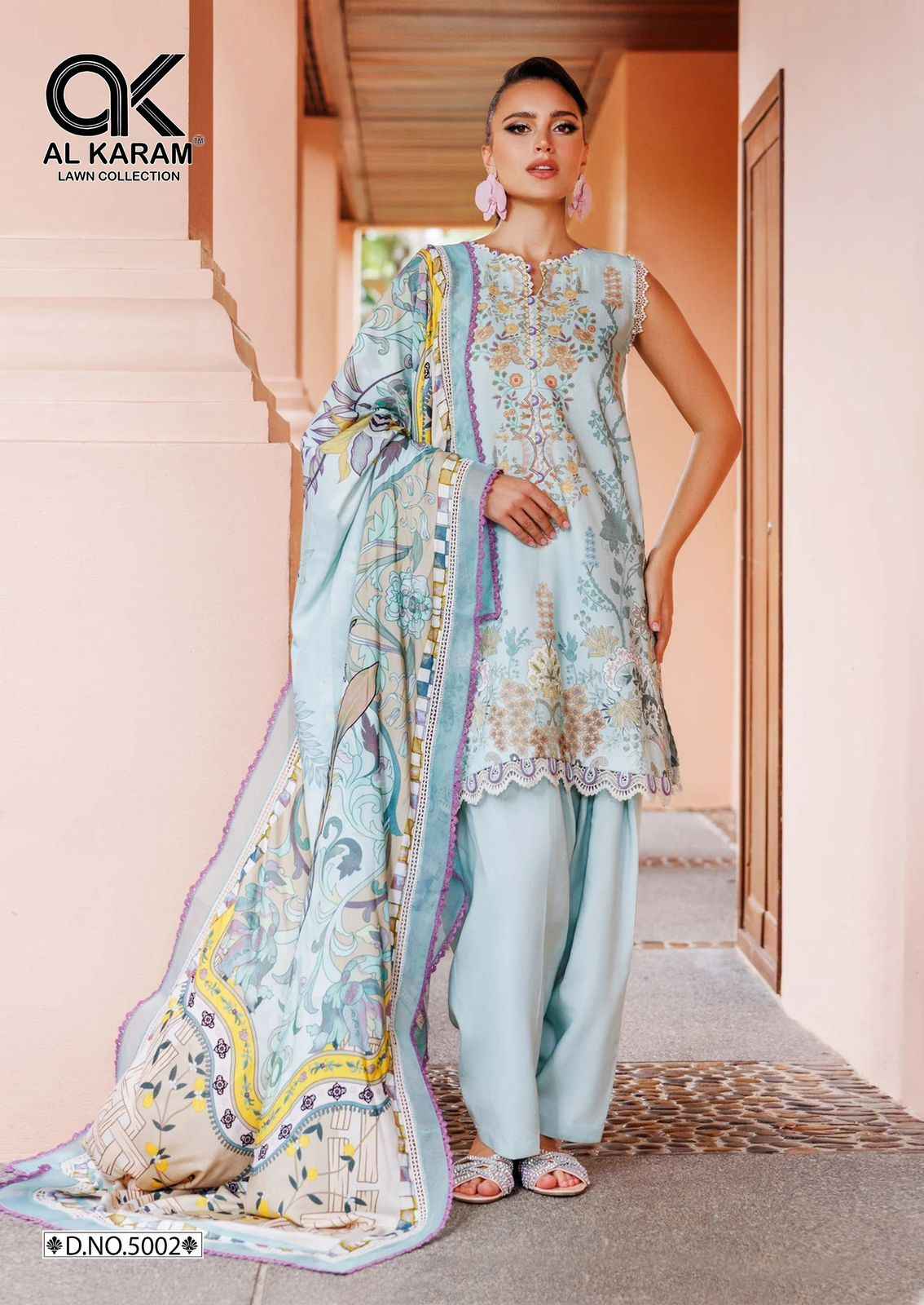 Al Karam Florence Vol 5 Cotton Pakistani Salwar Kameez ( 6 Pcs Catalogue )
