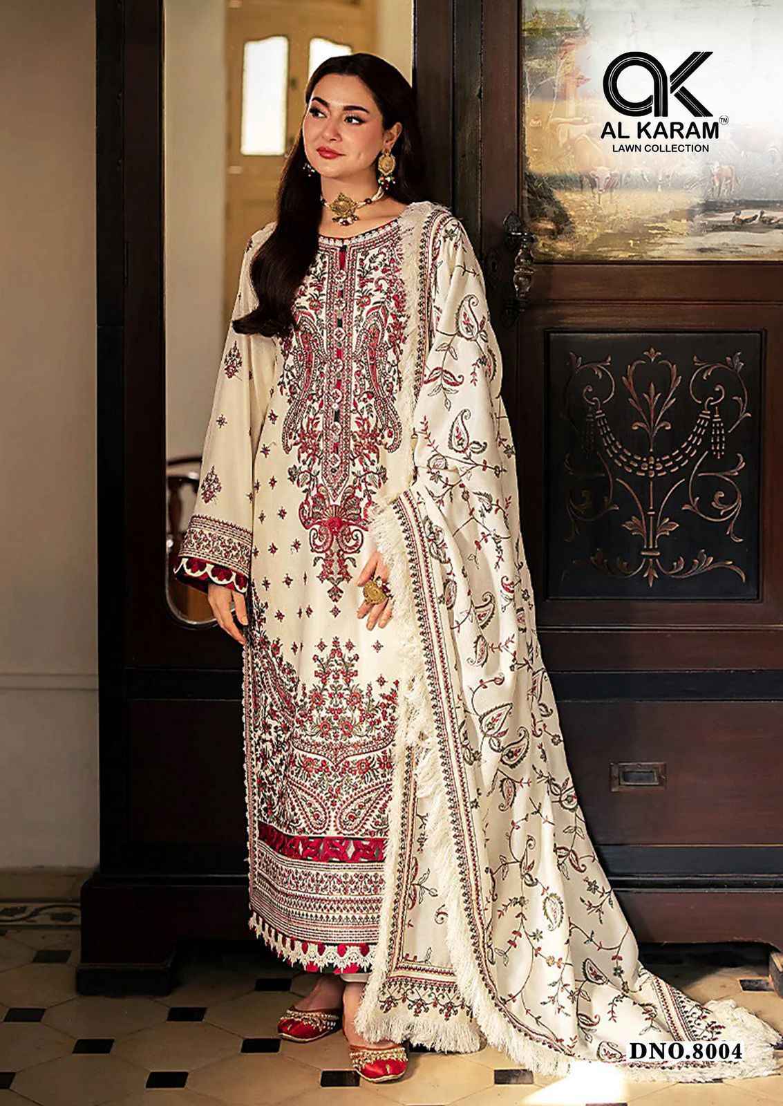 AL Karam Queens Court Vol 8 Wholesale Cotton Dress Material ( 6 pcs Catalogue )