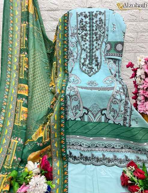 Al zohaib Queen Court Vol 2 Cotton Suits - Wholesale Market Surat ( 5 Pcs Catalog )