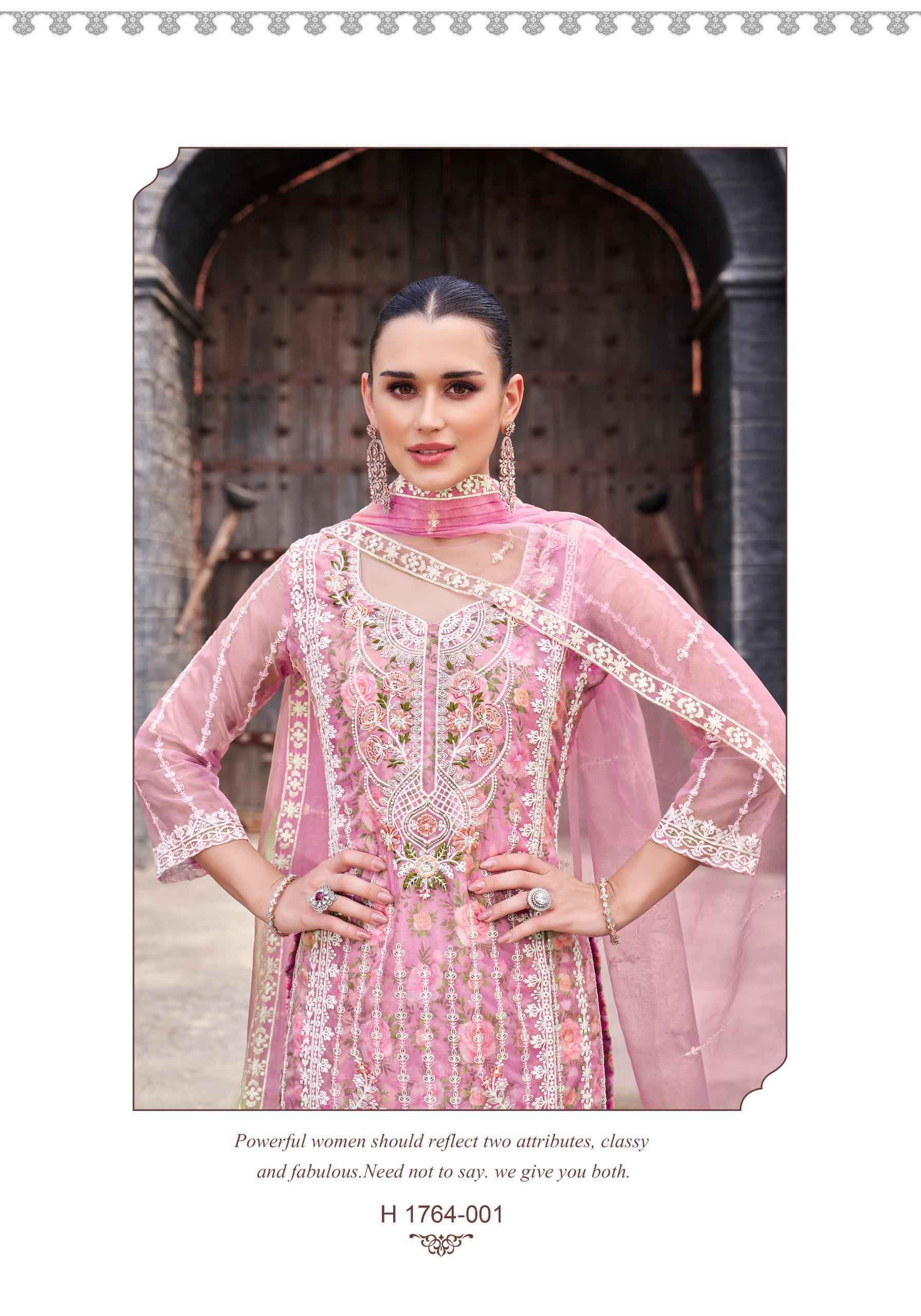 Alok Fantasy Organza Dress Material Wholesale Price ( 6 Pcs Catalog )