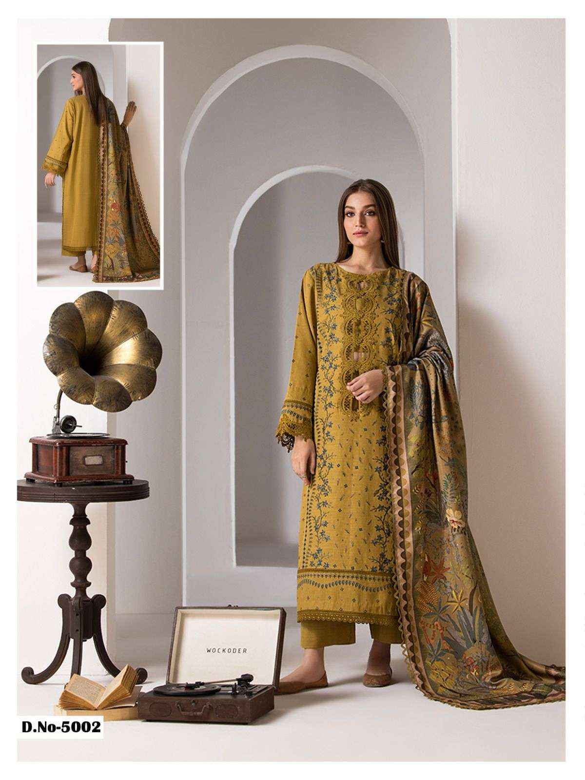 Asifa Nabeel Vol 5 Wholesale Pakistani Cotton Dress Material ( 6 pcs Catalogue )