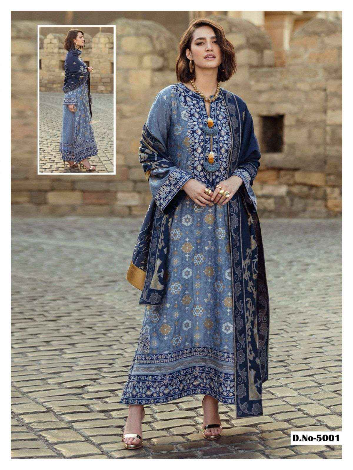 Asifa Nabeel Vol 5 Wholesale Pakistani Cotton Dress Material ( 6 pcs Catalogue )