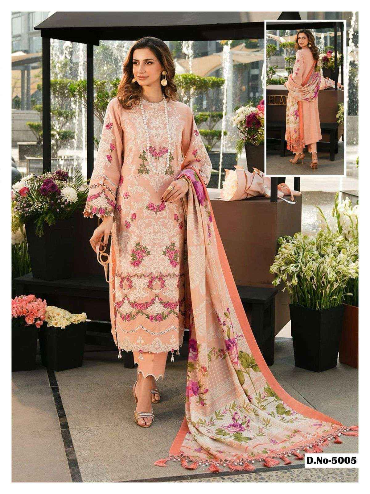 Asifa Nabeel Vol 5 Wholesale Pakistani Cotton Dress Material ( 6 pcs Catalogue )