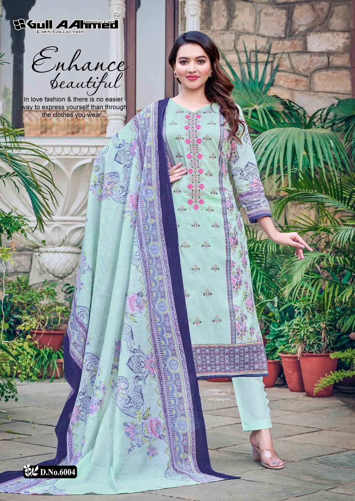 Gull Ahmed Bin Saeed Vol 6 Wholesale Pakistani Suits ( 6 Pcs Catalogue )
