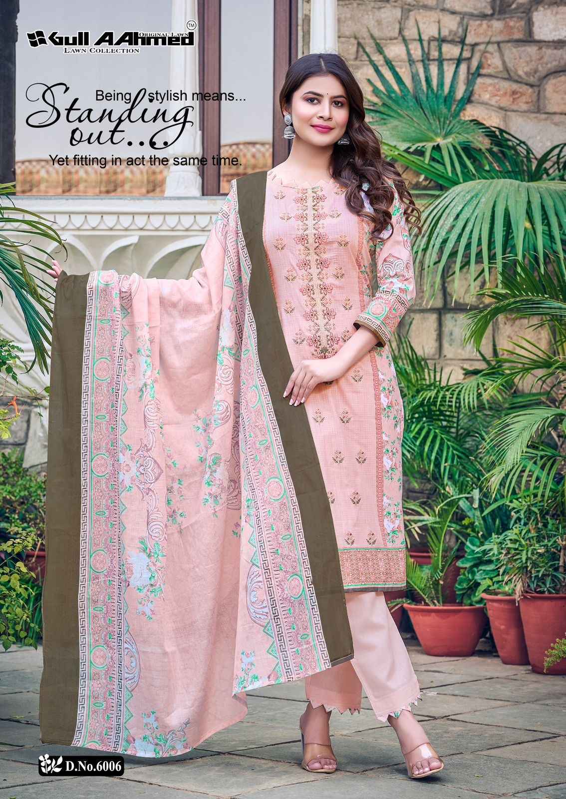 Gull Ahmed Bin Saeed Vol 6 Wholesale Pakistani Suits ( 6 Pcs Catalogue )