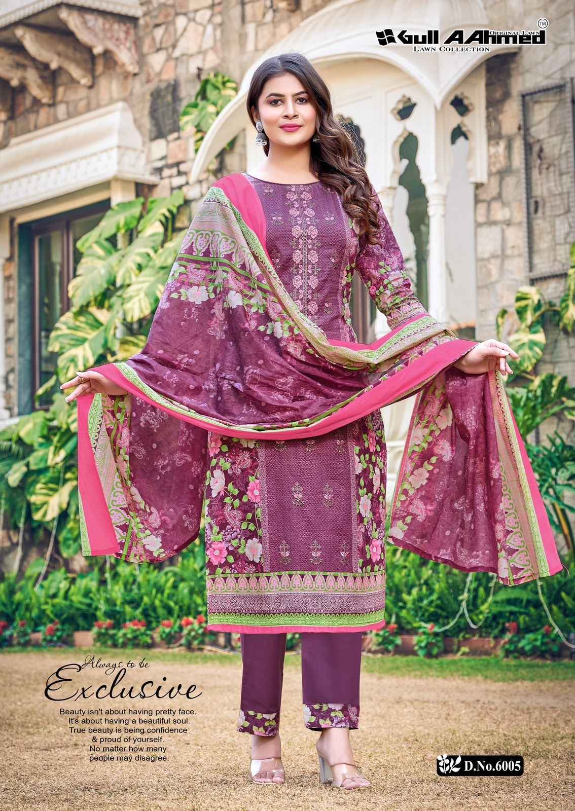 Gull Ahmed Bin Saeed Vol 6 Wholesale Pakistani Suits ( 6 Pcs Catalogue )