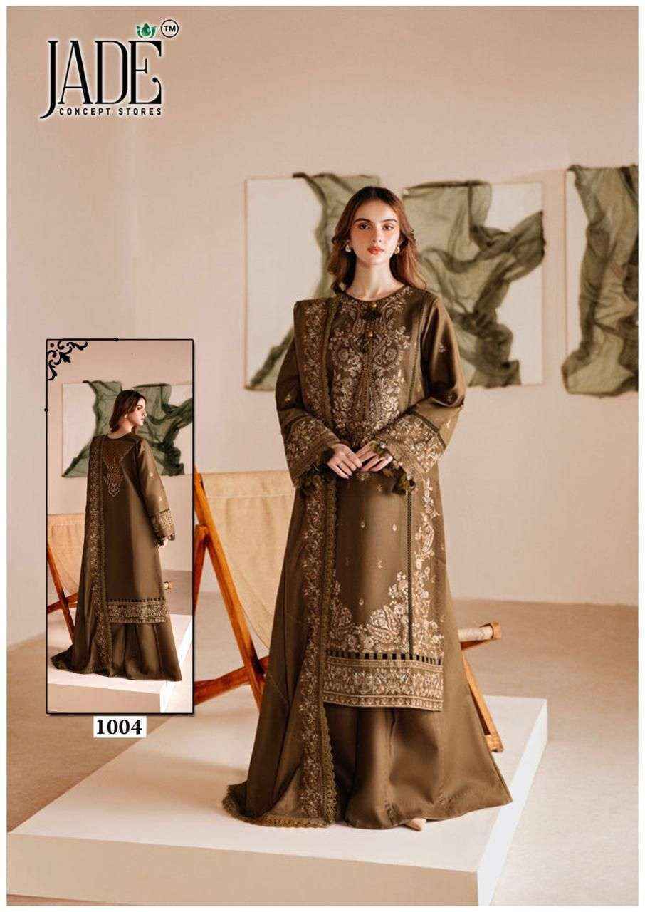 Jade Bin Saeed Heavy Luxury Vol 10 Wholesale Cotton Dress Material ( 6 pcs Catalogue )