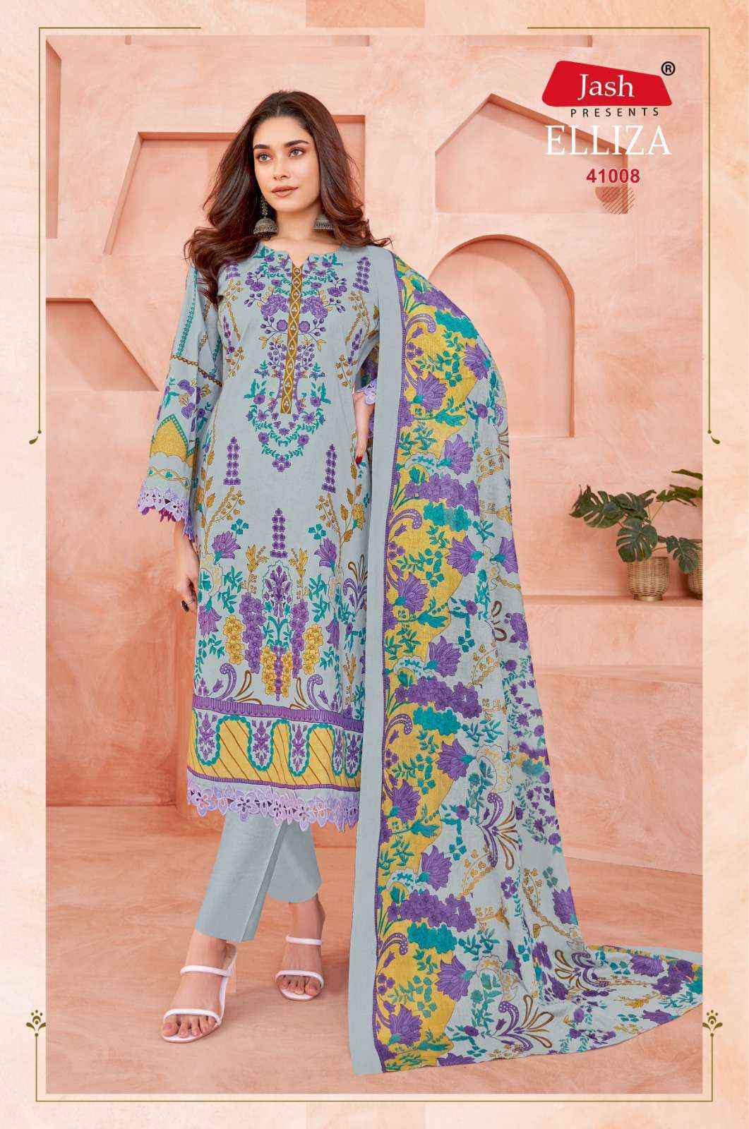 Jash Elliza Vol 41 Wholesale Cotton Dress Material ( 10 pcs Catalogue )