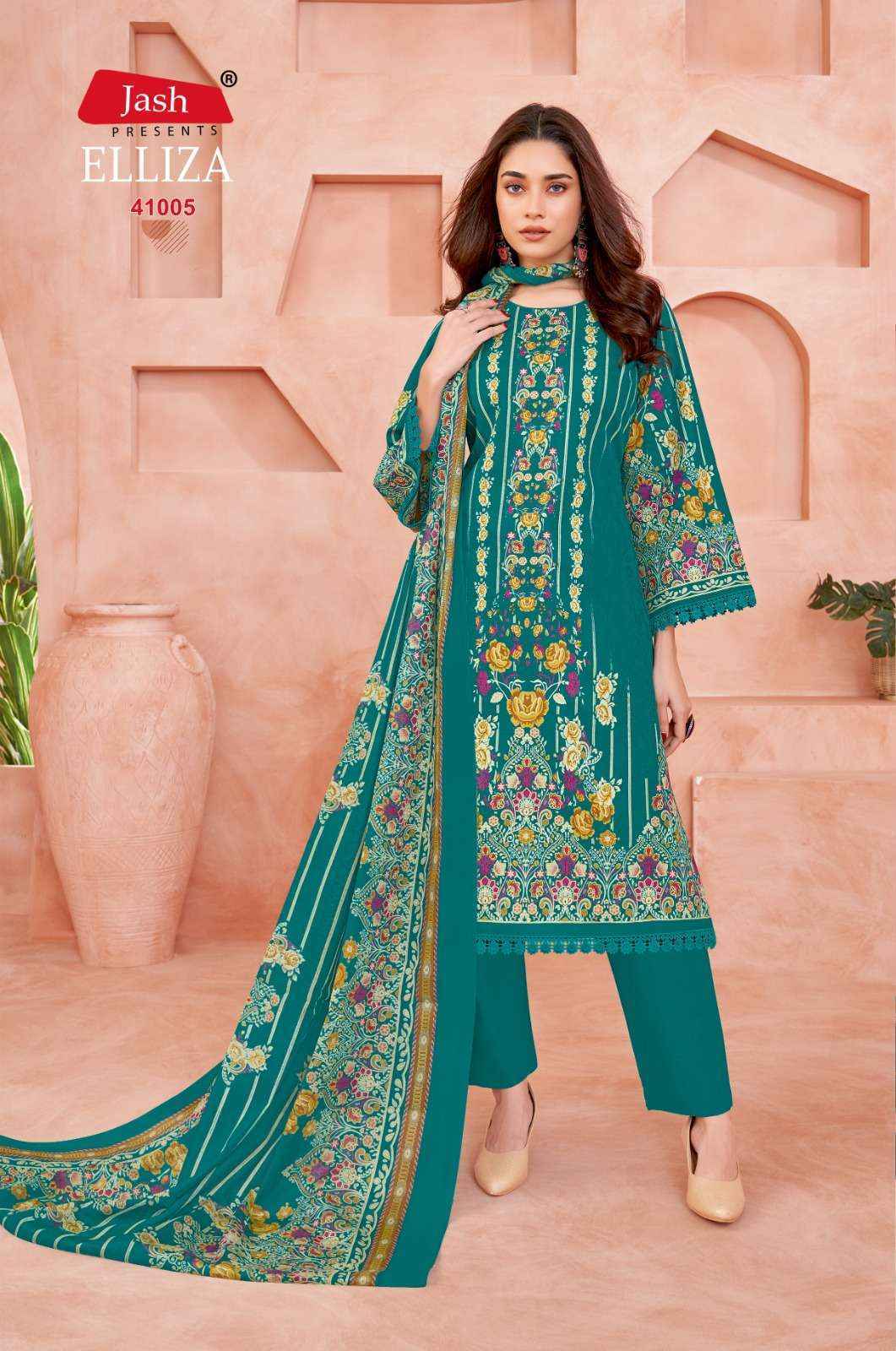 Jash Elliza Vol 41 Wholesale Cotton Dress Material ( 10 pcs Catalogue )